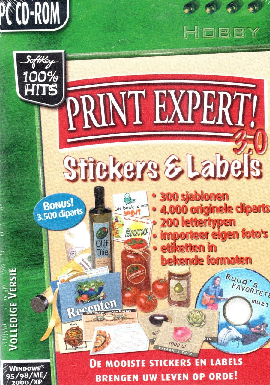 PC-Print Expert! 3.0: Stickers & Labels (Geseald)
