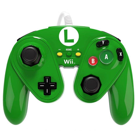 PDP-Fight Pad Bedraad voor Wii U - Luigi Tweedehands