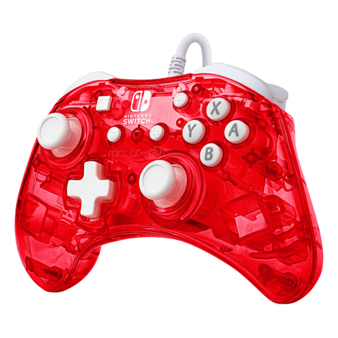 PDP-Rock Candy Bedraad Controller voor Switch - Rood (500-181) Tweedehands