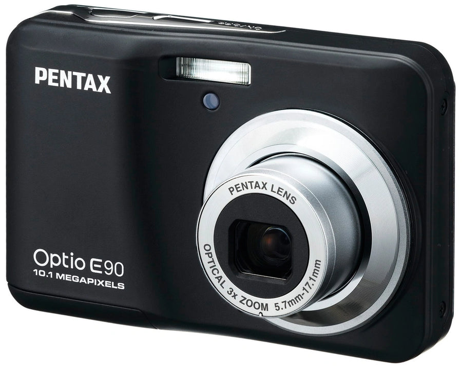 Pentax-Optio E90 Digitale Compact Camera - Zwart (In doos) Tweedehands