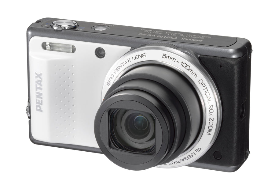Pentax-Optio VS20 Digitale Compact Camera - Wit (In doos) Tweedehands