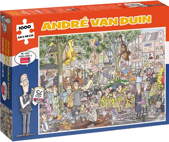 Personalia-André van Duin 75 Jaar Puzzel - 1000 stukjes (Nieuw)