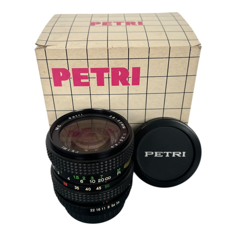 Petri-28‑50 mm F/3.5‑4.5 MC Zoom Lens (Nieuw)
