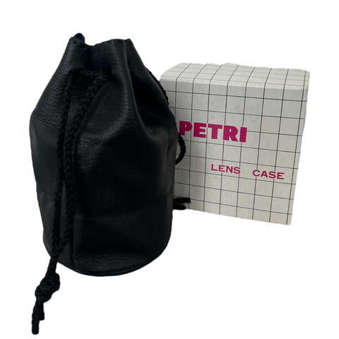 Petri-Lens Soft Case voor Lenzen van Leer - 7x12cm (Nieuw)