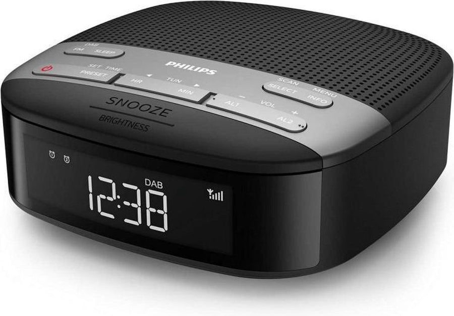 Philips-3000 Series Clock Radio TAR3505 - Zwart (In doos) Tweedehands