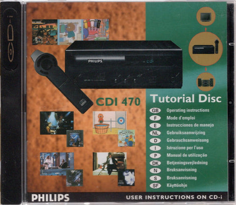 Philips CD-i / CDi-CDi 470 Tutorial Disc Tweedehands