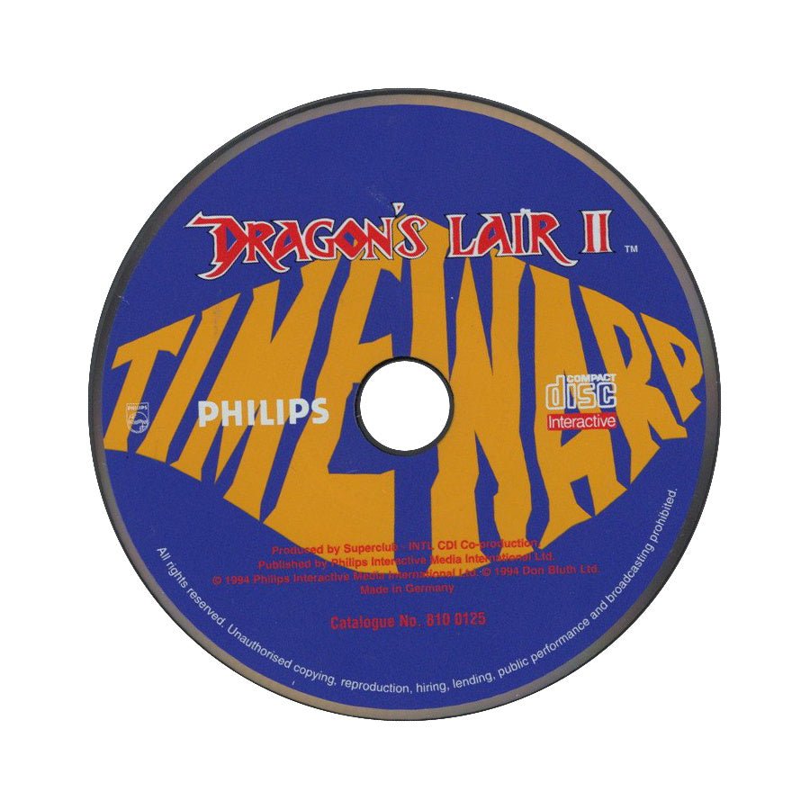 Philips CD-i / CDi-Dragon's Lair II Tweedehands