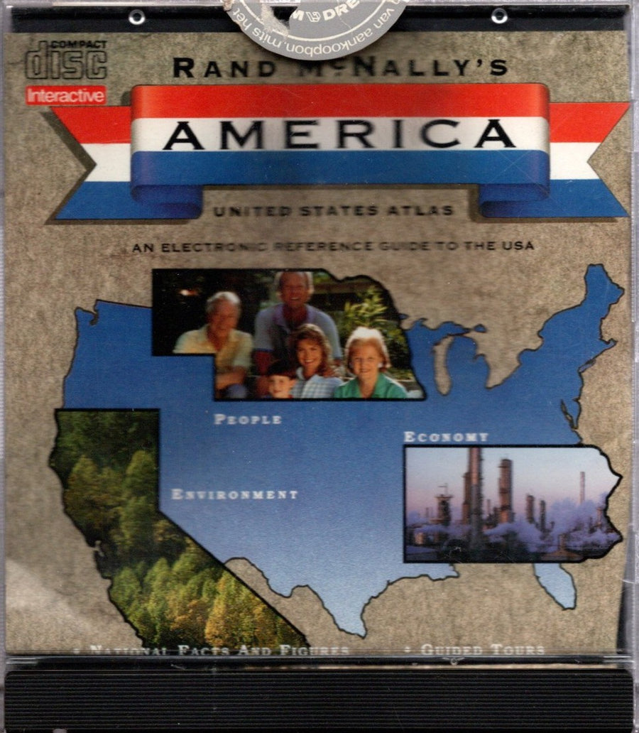 Philips CD-i / CDi-Rand McNally's America Tweedehands