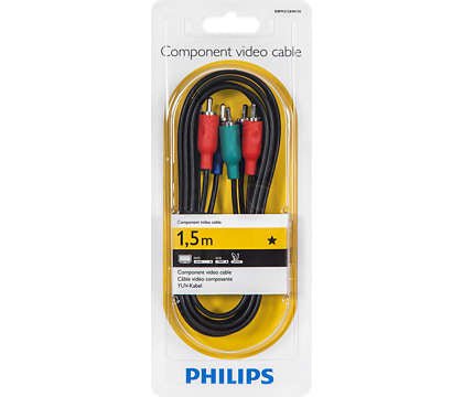 Philips Component Video Kabel 1.5 meter (Nieuw)