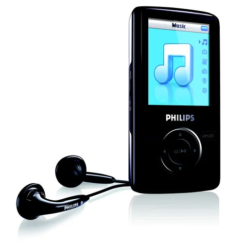 Philips-GoGear SA3115 MP3-Speler - 2 GB - Zwart (Nieuw)