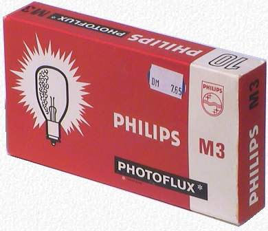 Philips-Photoflux M3 Flitslampen – 10 Stuks voor Analoge Camera's (Nieuw)