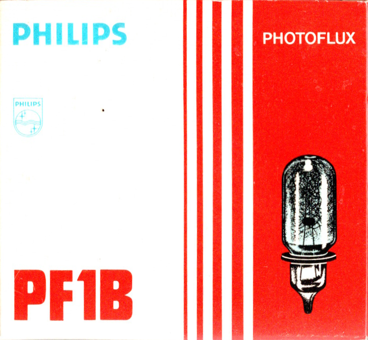 Philips-Photoflux PF1B Flashbulbs – 10 stuks (Vintage) (Nieuw)