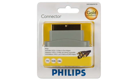 Philips-Scart Adapter SWV4562S/10 (Nieuw)
