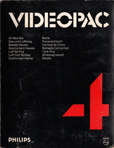 Philips Videopac-4 Air-Sea War/Battle (In doos) Tweedehands