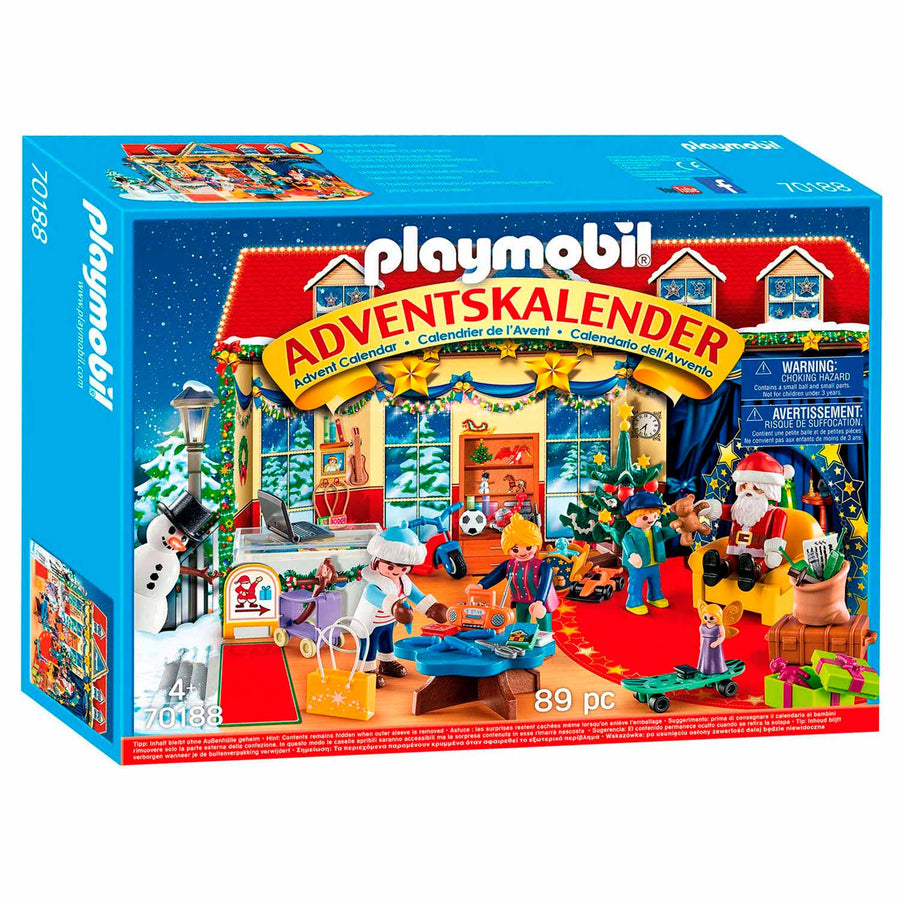 Playmobil-Adventskalender - Kerst Speelgoedwinkel - 70188 (Nieuw)