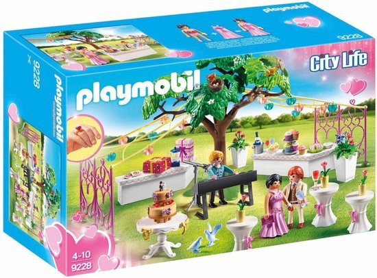 Playmobil-Bruiloftsfeest - 9228 (Compleet in doos) Tweedehands
