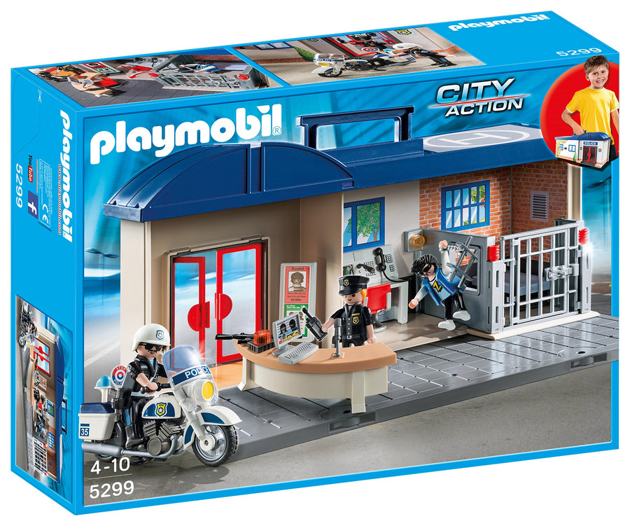 Playmobil-Commissaris van Vervoerbare Politie - 5299 (Compleet in doos) Tweedehands