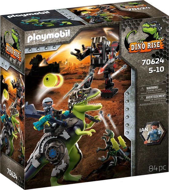 Playmobil Dino Rise T - Rex: gevecht der giganten - 70624 (Nieuw)