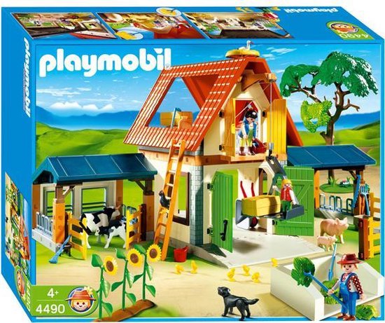 Playmobil-Grote boerderij 4490 (Nieuw)