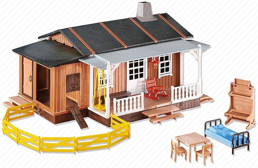 Playmobil-Grote Western Boerderij / Ranchhuis - 6410 (Nieuw)