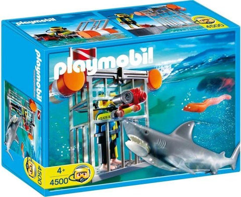 Playmobil-Haaienduiker - 4500 (Nieuw)