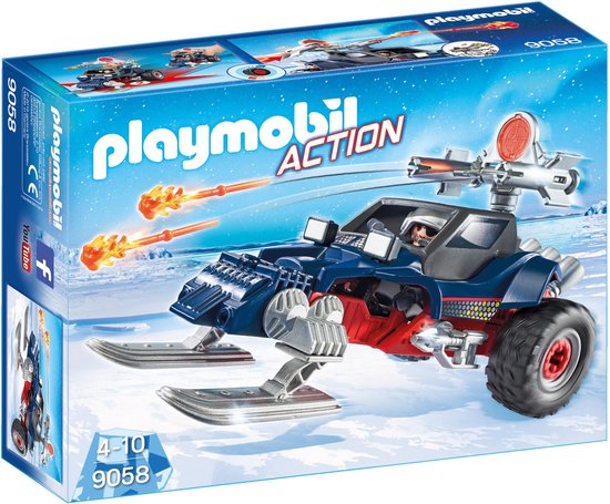 Playmobil-IJspiraten Sneeuwscooter - 9058 (Nieuw)