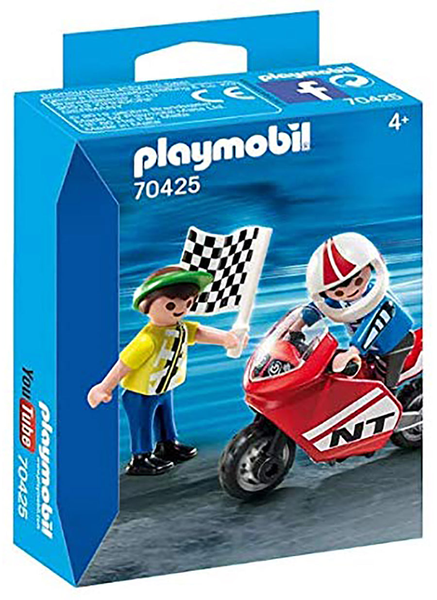 Playmobil-Jongens met Motor - 70425 (Nieuw)