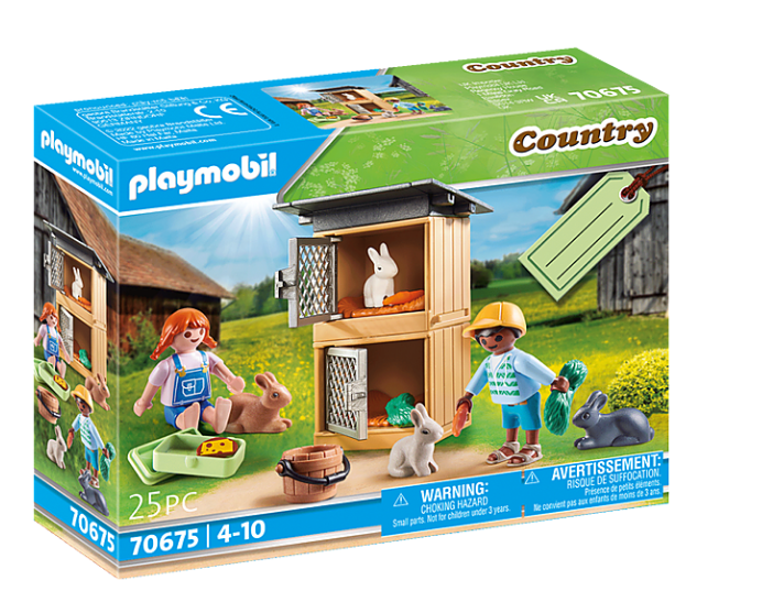 Playmobil-Konijnenhok - 70675 (Nieuw)