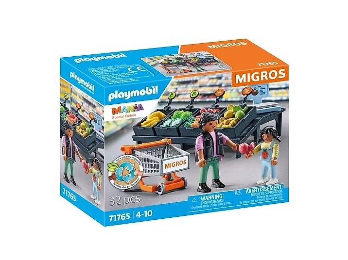 Playmobil-Migros Mania Groente- en Fruitafdeling - 71765 (Nieuw)