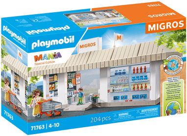 Playmobil-Migros Mania Supermarkt / Filiale Speelset - 71763 (Nieuw)