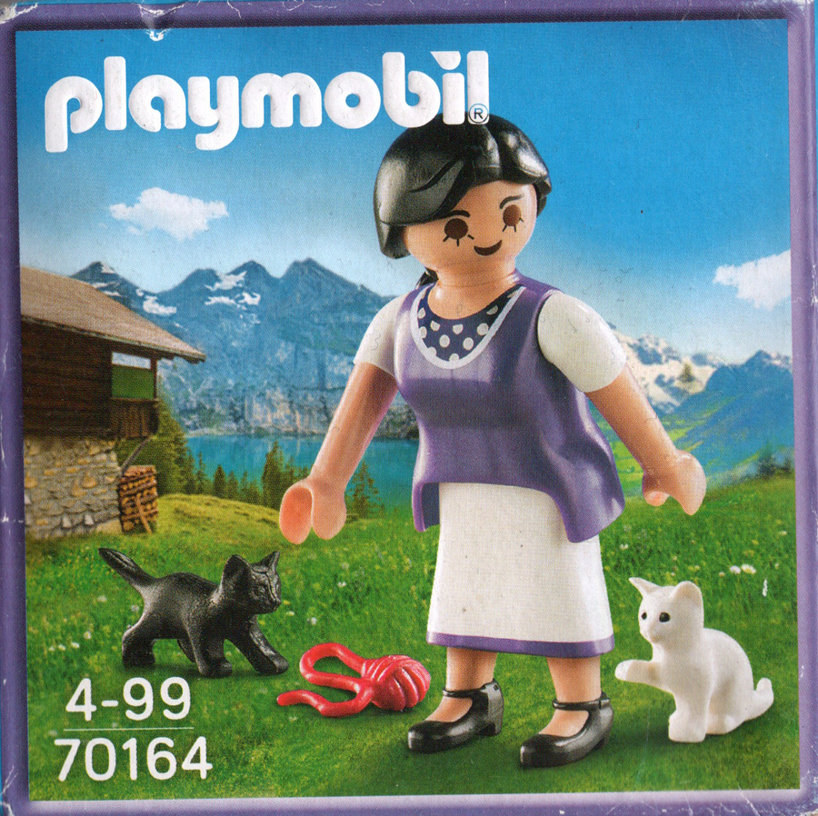 Playmobil-Milka Boerin met kittens – 70164 (Nieuw)