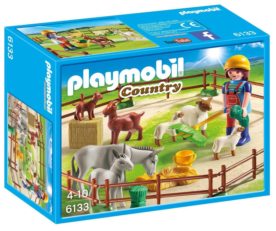 Playmobil-Playmobil Dierenweide – 6133 (Nieuw)