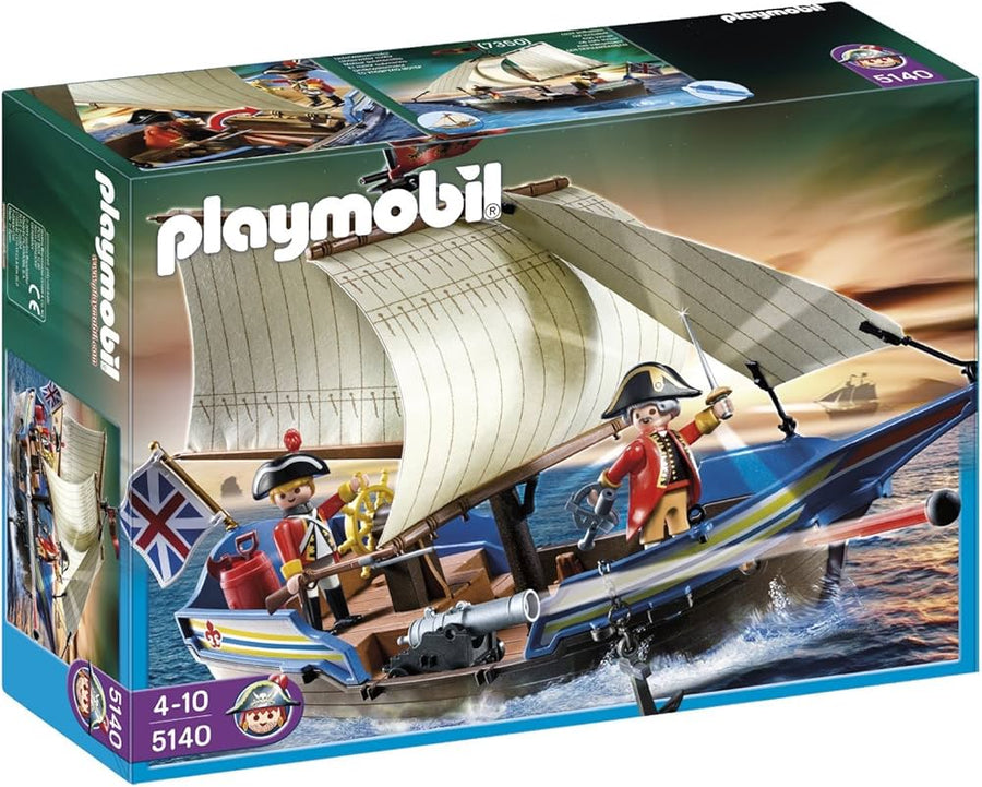 Playmobil-Redcoat Kanonneerschip - 5140 (Nieuw)