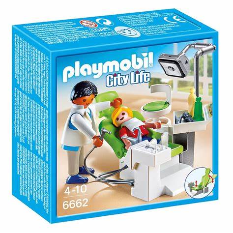 Playmobil-Tandarts met Patiënt - 6662 (Nieuw)