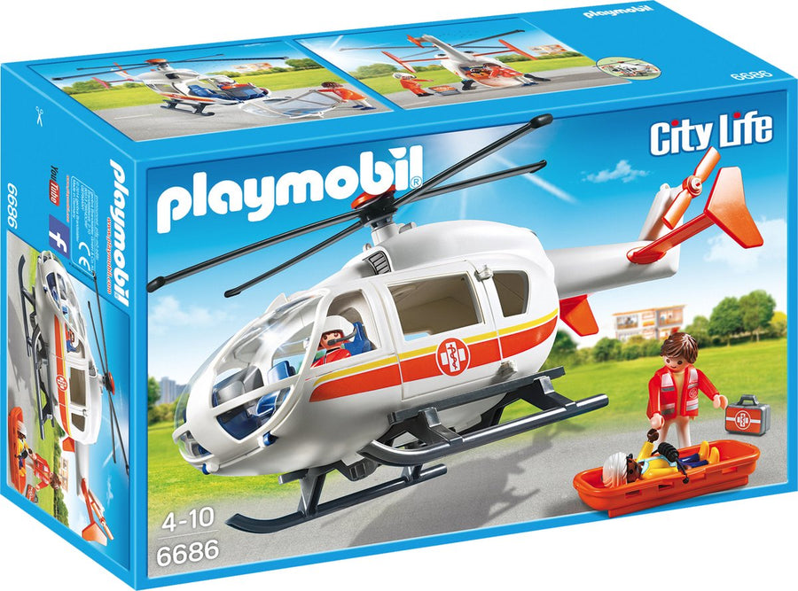 Playmobil-Traumahelikopter - 6686 (Nieuw)