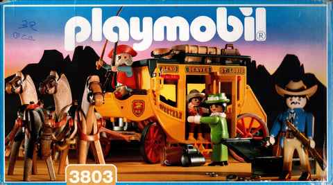 Playmobil-Western Express Postkoets - 3803 (Nieuw)