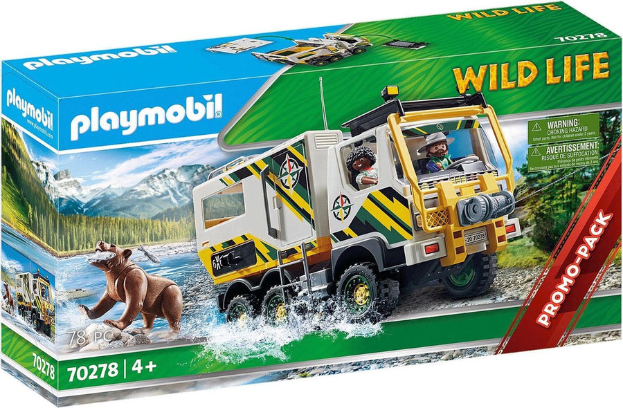 Playmobil-Wild Life Expeditietruck - 70278 (Nieuw)