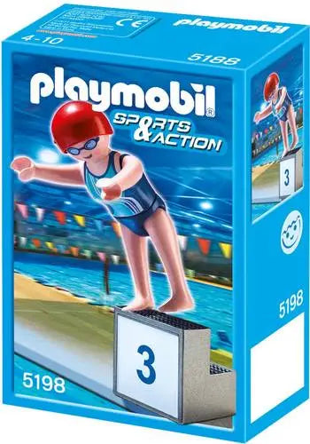 Playmobil-Zwemkampioene – 5198 (Nieuw)