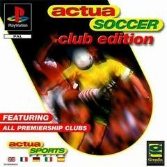 Playstation 1-Actua Soccer: Club Edition Tweedehands