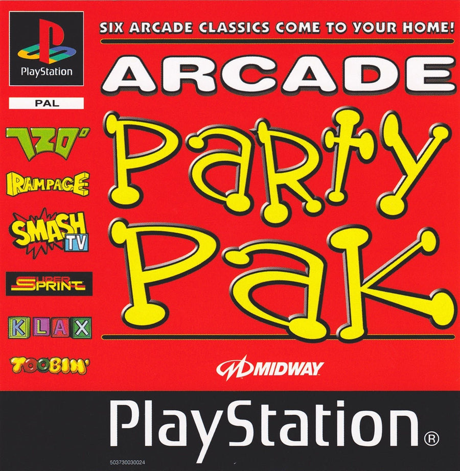 Playstation 1-Arcade Party Pak Tweedehands