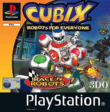 Playstation 1-Cubix Robots for Everyone: Race 'N Robots Tweedehands