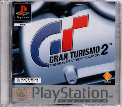 Playstation 1-Gran Turismo 2 - Platinum (Geseald)