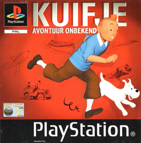 Playstation 1-Kuifje: Avontuur Onbekend Tweedehands
