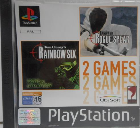 Playstation 1-Rainbow Six + Rainbow Six: Rogue Spear Tweedehands