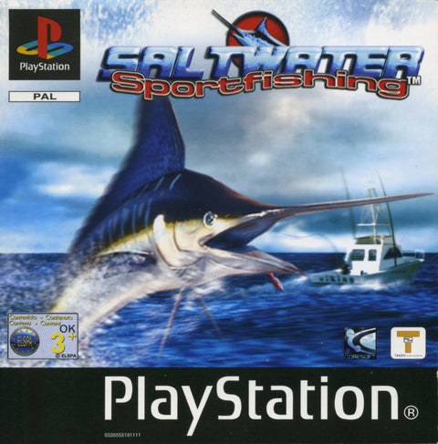 Playstation 1-Saltwater Sportfishing (Geseald)