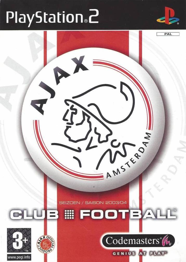 Playstation 2-Ajax Club Football (Seizoen 2003/04) Tweedehands