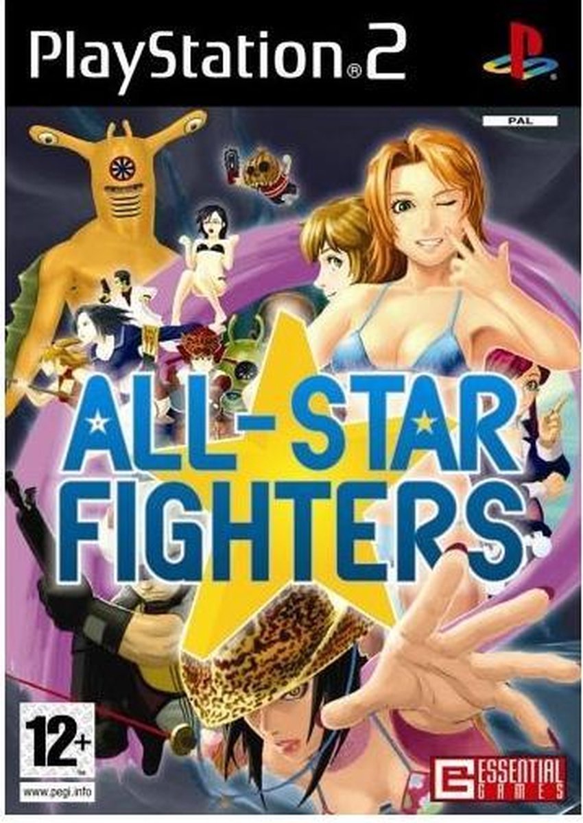 Playstation 2-All Star Fighting Tweedehands