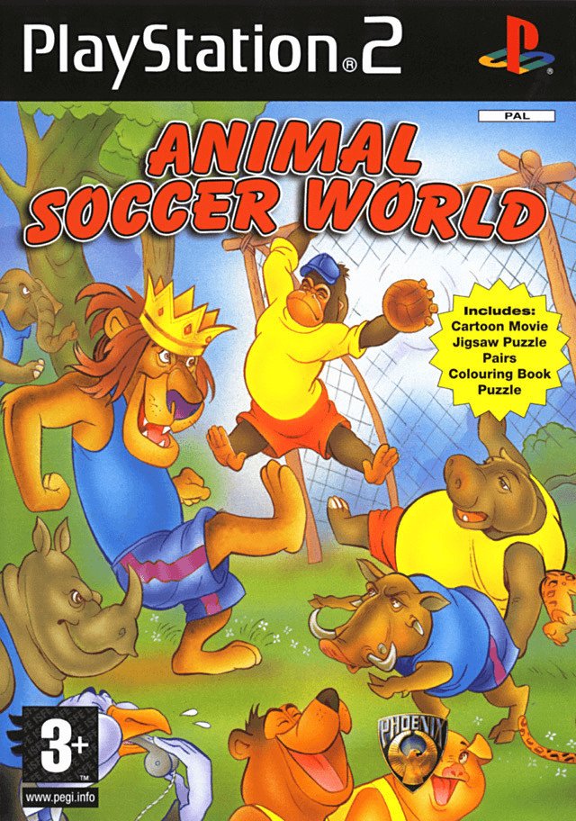 Playstation 2-Animal Soccer World Tweedehands