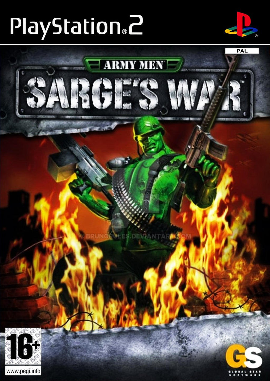 Playstation 2-Army Men: Sarge's War Tweedehands