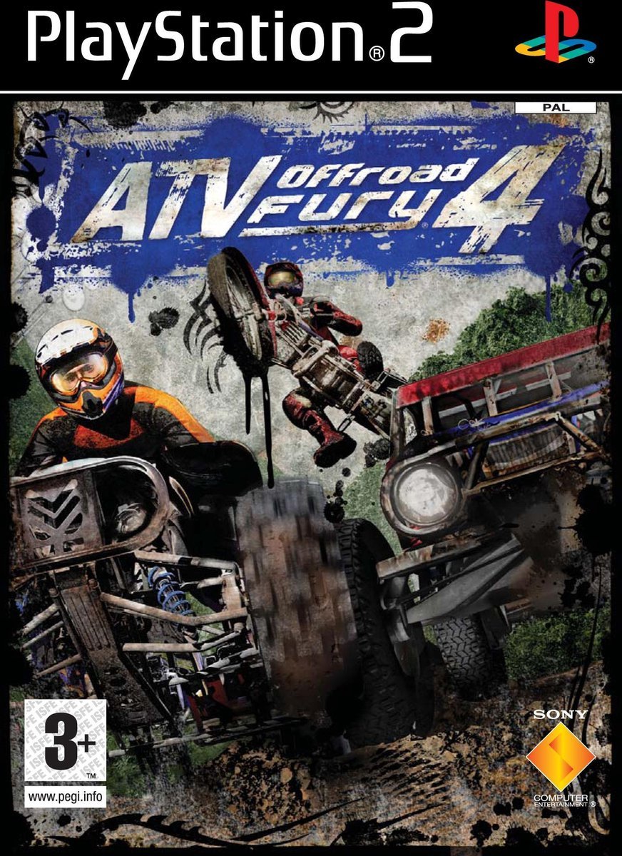 Playstation 2-ATV Offroad Fury 4 Tweedehands